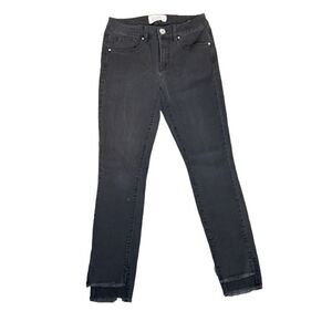 RACHEL Rachel Roy Denim Skinny High Waisted Black Jeans Size 26